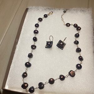 Silpada Necklace and Earrings